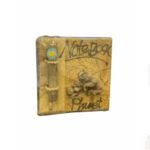 Handcrafted Thai Saa Paper Journal with 3D Elephant Design & Wooden Pencil – Eco-Friendly Travel Notebook (15×15 cm) 7