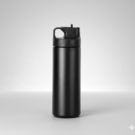 AquaSprint Sportive Water Flask – Black – Leak-Proof – Lightweight & Durable 1