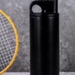 AquaSprint Sportive Water Flask – Black – Leak-Proof – Lightweight & Durable 2