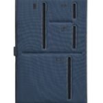 A5 Multi-Pocket Navy Blue Notebook – Durable, Eco-Friendly & Professional Design 3