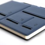 A5 Multi-Pocket Navy Blue Notebook – Durable, Eco-Friendly & Professional Design 1