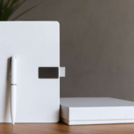 Premium Business Gift Set with White Notebook & Pen 1