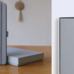 Premium Business Gift Set with Grey Notebook & 2 Elegant Pens 2