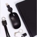 Premium Office Gift Set – USB Flash Drive + Charging Cable + Wireless Mouse 2
