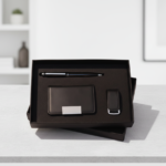 Premium Business Gift Set with Card Holder, USB Flash Drive & Metal Pen – Elegant Corporate Gift 1