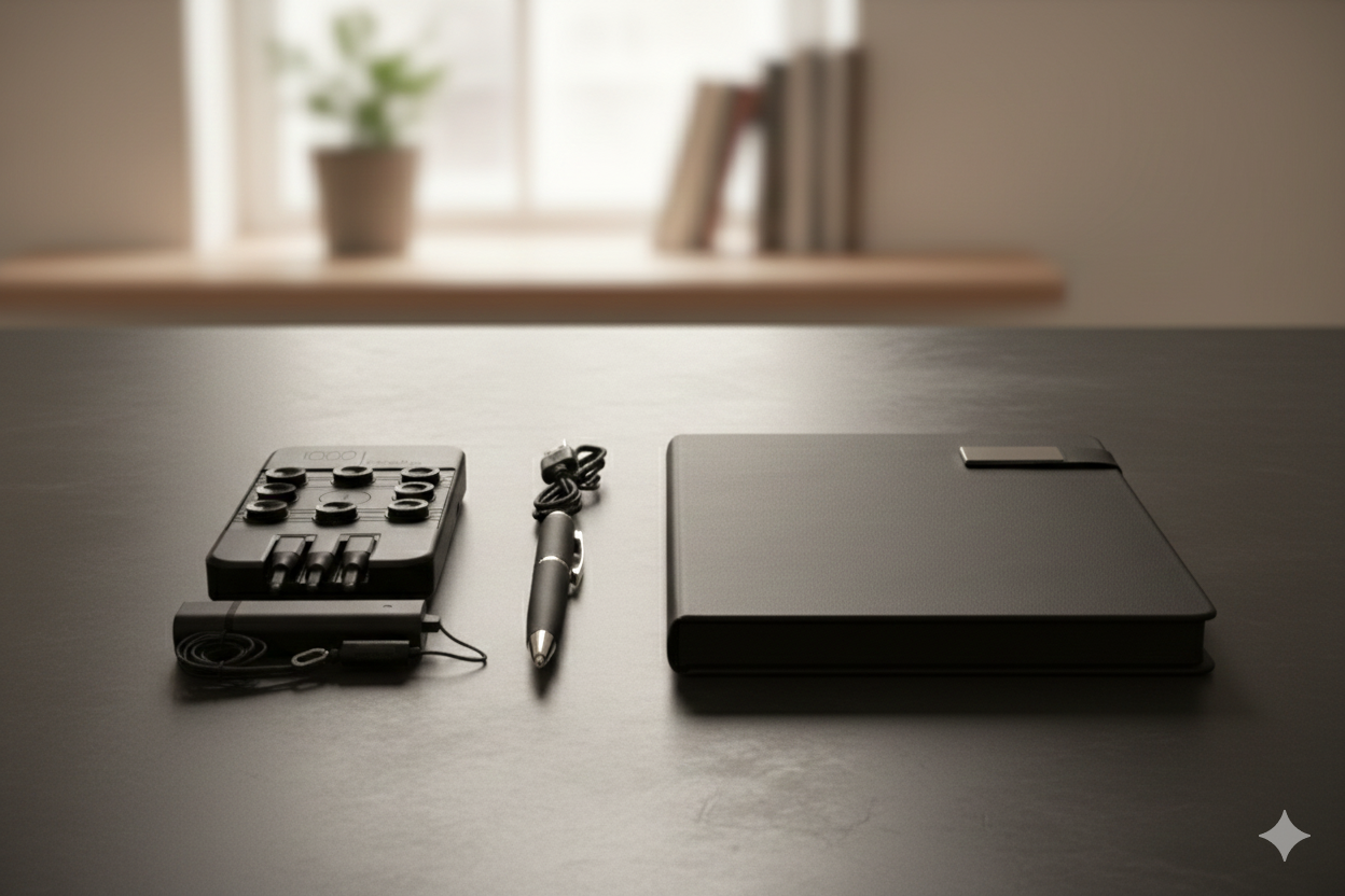 Business Standard Gift Set – Power Bank, USB Flash Drive, Smart Pen & A5 Notebook – Premium Corporate Box |Code: CON-Set-509 - Image 2