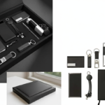 Complete Gift Set – Notebook, Luggage Scale, 2 Medals, Power Bank, Pen & 3-in-1 Charging Cable – Stylish Black Box 3