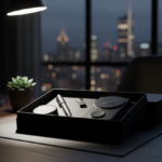 Tech Gift Set – Power Bank, Charging Cable & Pen – Black Gift Box 3