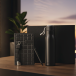 Executive Business Gift Set – Notebook, 3-in-1 Charging Cable, Metal Pen & Thermal Bottle – Premium Large Box 1