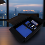 Executive Thermal Gift Set with Notebook, Pen, Flash Drive, Card Holder & Mug 2