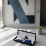 Elegant Blue Gift Set – Metal Pen & Keychain in Luxury Box – Perfect Corporate or Personal Gift 2