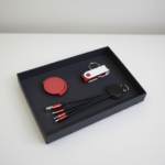 Tech Gift Set – 3-in-1 Charging Cable & Mobile Pop Socket 2