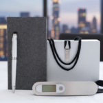 Business Gift Set with Luggage Scale, Notebook & Pen – Smart Travel & Office Kit 1