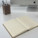 Cork Leather A5 Notebook – Eco-Friendly Journal for Work, Study & Daily Notes 2
