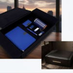 Executive Thermal Gift Set with Notebook, Pen, Flash Drive, Card Holder & Mug 1