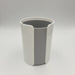 Modern Desk Pen & Stationery Organizer – Sleek White & Grey Design 2