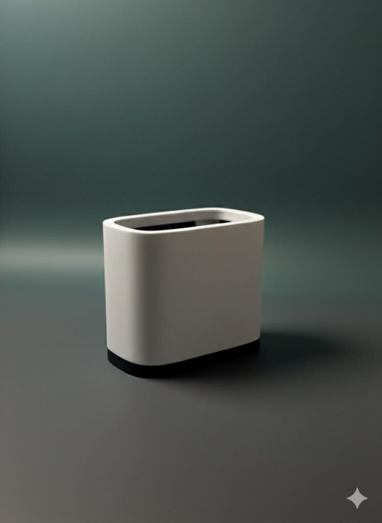 Modern White Desk Organizer & Pen Holder – Minimalist Multi-Purpose Storage