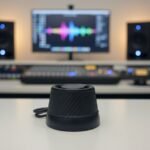 Magnetic Portable Speaker with Premium Leather by Sik Design 4