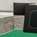 Smart A5 Notebook Organizer with 4000mAh Power Bank & 5W Wireless Charging – Light Grey & Black 10