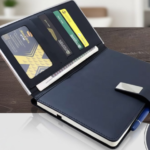 Premium Leather Notebook with Card Slots & Magnetic Clasp — Executive Journal 1