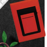 Stylish Notebook with Built-in Mobile Holder – A5 Premium Design 1