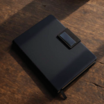 Black Leather Notebook — Premium Journal for Professionals 2