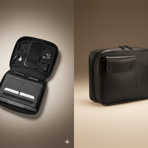 On-The-Go Organizer Bag – Portable Travel & Work Essentials Case with Multiple Compartments