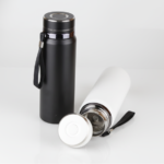 LANYARDLIFT Thermal Mug – 500ml Stainless Steel Insulated Bottle with Integrated Lanyard 2