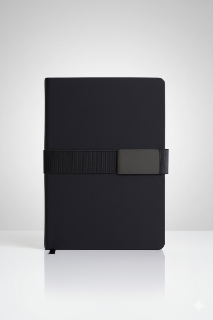Premium Leather Notebook with Elegant Design