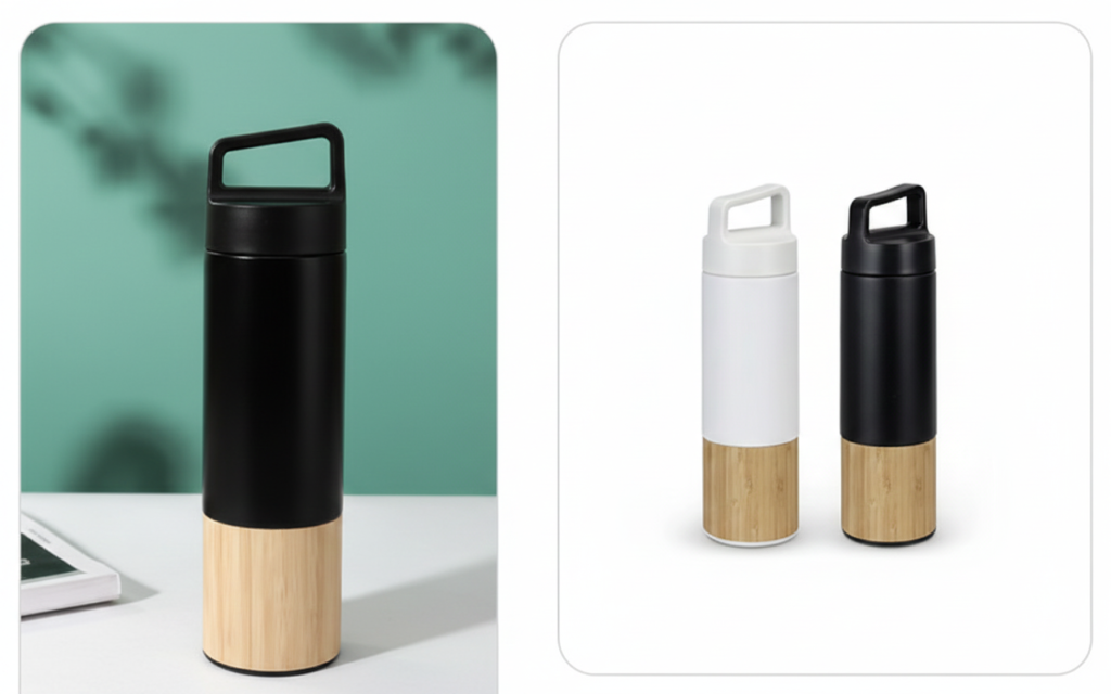 BAMSTEEL – The Elegant Thermal Mug Combining Sustainability & Performance