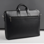 Premium Business Briefcase – Sleek Design with Shiny Metal Accents 4