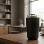 COZY CUPPA 380ml Thermal Mug – Stainless Steel Insulated Coffee Cup with Spill-Proof Lid 1