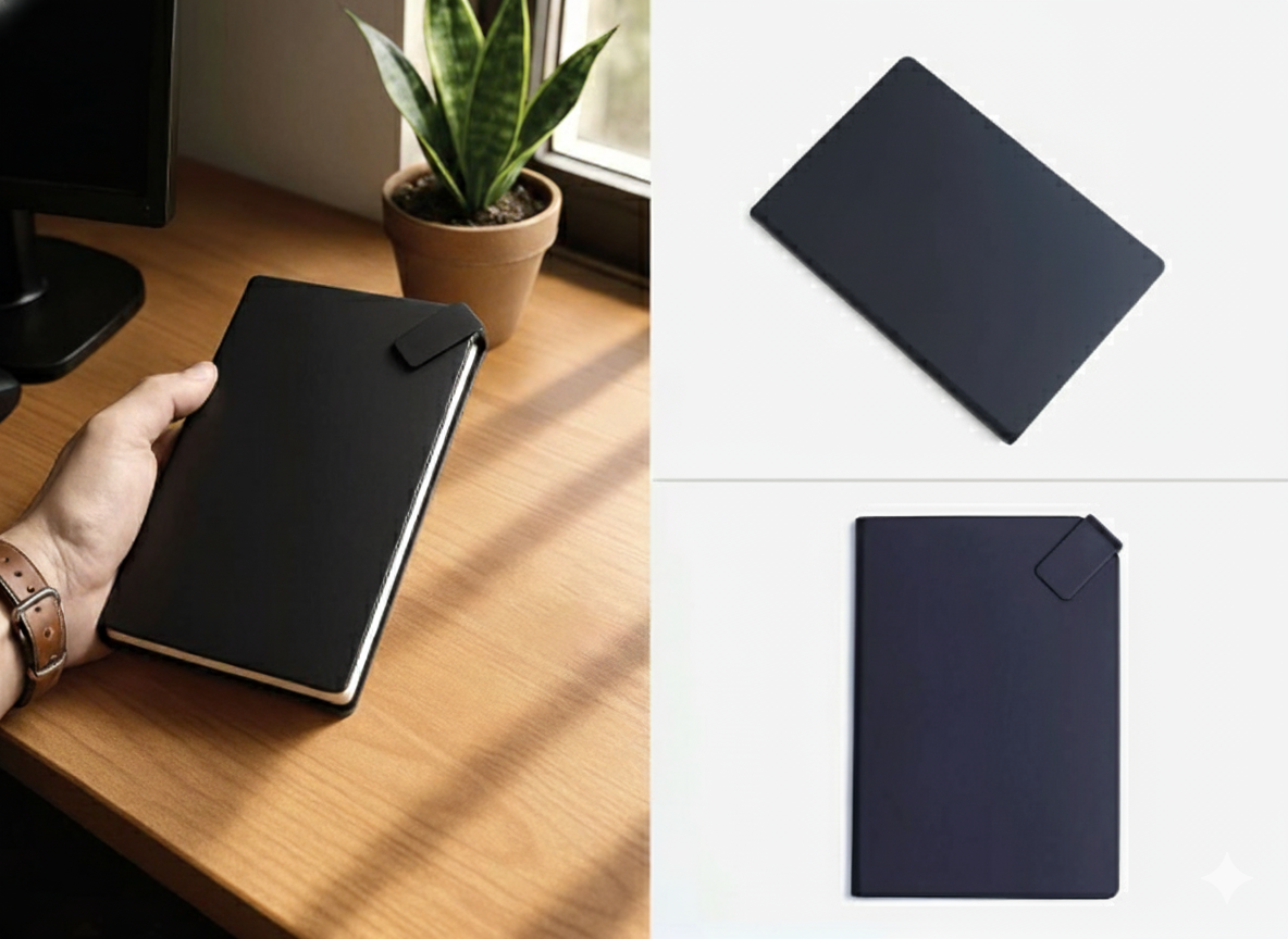 Premium Leather Notebook with Elegant Professional Design| Code : CON-NB-60-9-B - Image 3