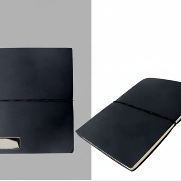 Premium Black Notebook – Elegant and Functional Design