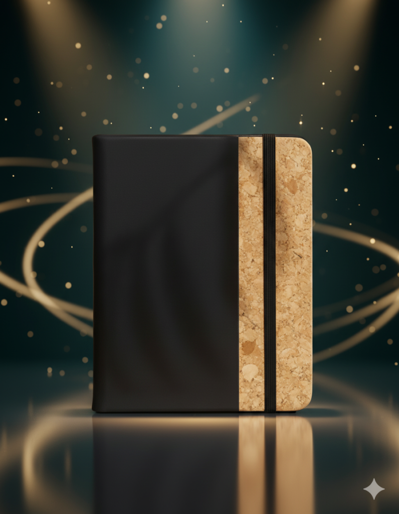 Elegant Cork Notebook – Natural Design with Modern Simplicity and Eco-Friendly Craftsmanship