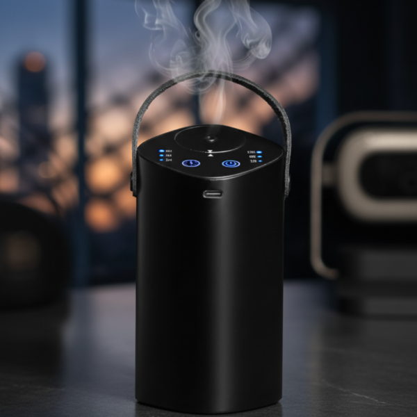 AURAMIST Portable Electronic Diffuser – Elegant Design & Smart Control