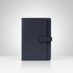 Premium Black Leather Notebook with Elegant Design 1