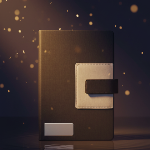 Luxury Leather Notebook — Where Style Meets Functionality