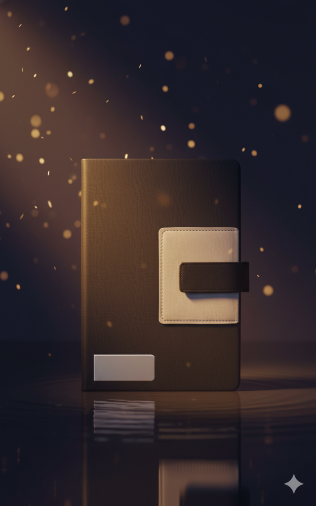 Luxury Leather Notebook — Where Style Meets Functionality