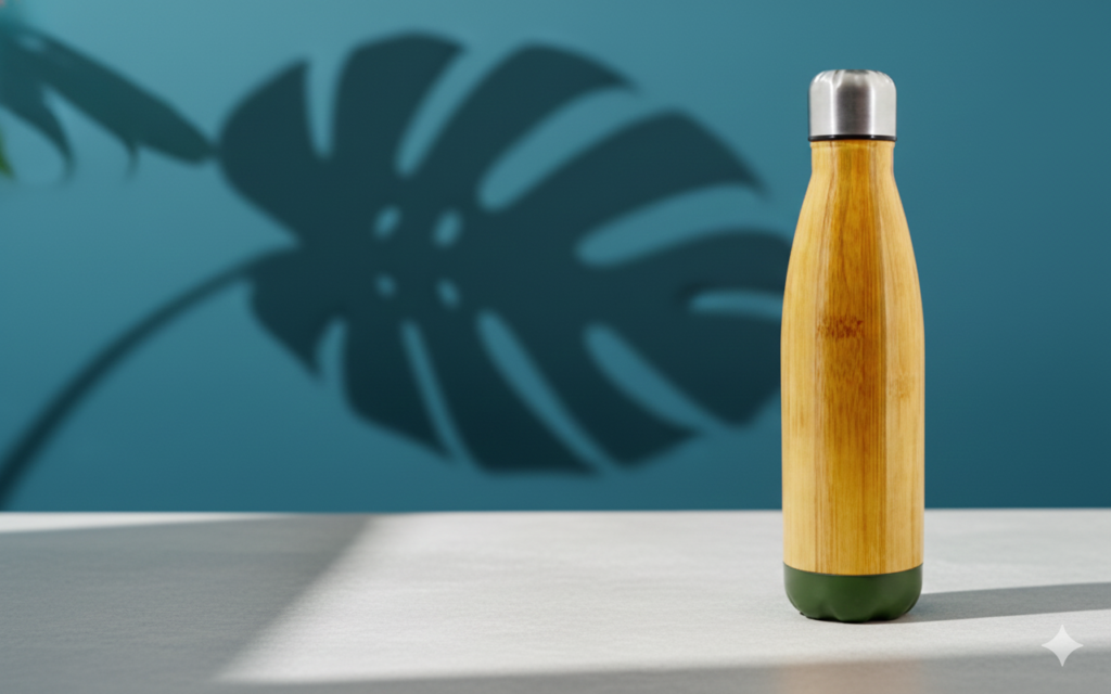 WARMBOO Thermal Flask – Natural Design with Superior Insulation