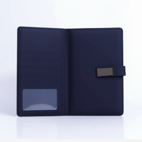 Premium Leather Notebook with Magnetic Closure
