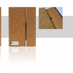Premium Beige Leather Notebook – Modern Design with Metallic Accent for Work, Study and Gifting 2