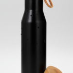 Cap & Carry 500ml Vacuum Insulated Flask with Bamboo Lid and Carry Rope 2
