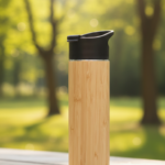 BREWBOO Thermal Mug – Eco-Friendly Bamboo Design 1