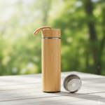 BAMBOONEST Thermal Mug – Stylish Bamboo Design with Advanced Insulation 1