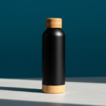 Bamboo Lid Stainless Steel Water Bottle – Premium Insulated Design 3
