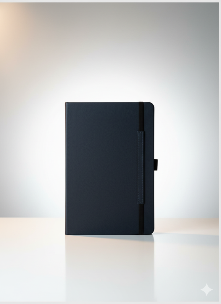 Premium Leather Notebook with Elegant & Functional Design
