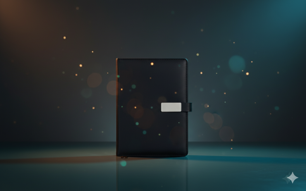 Premium Leather Notebook with Elegant and Professional Design