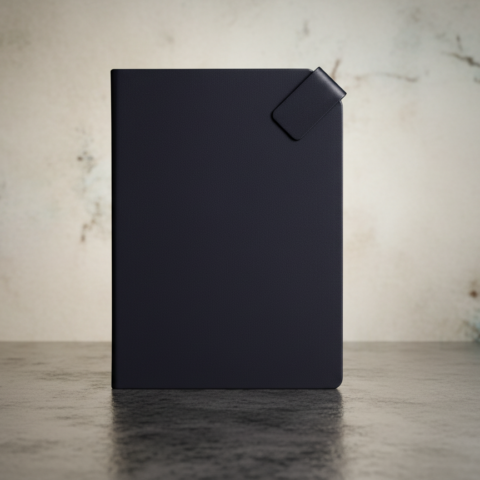 Executive Black Leather Notebook – Premium Journal for Professionals