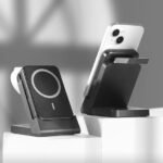 3-in-1 Wireless Charging Station with Detachable Power Bank – Fast Charging for Phone, Smartwatch & Earbuds – Black| CODE:PB02 4